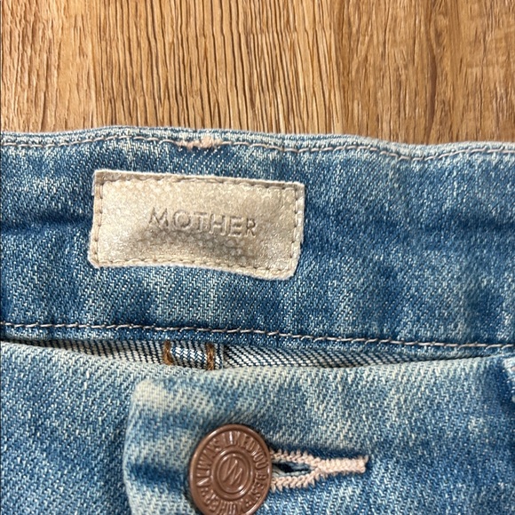 MOTHER High Waisted Looker Ankle Fray - Picture 2 of 6